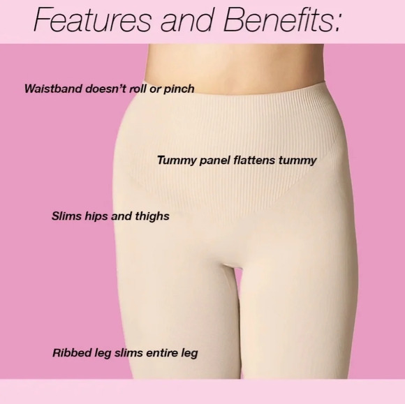 SassyBax Booty Boosting Leggings Black NWT Sz Medium - Picture 4 of 4